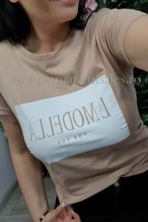 Tricou bumbac dama La Modella 2206