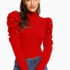 bluza 8503 perla rosu