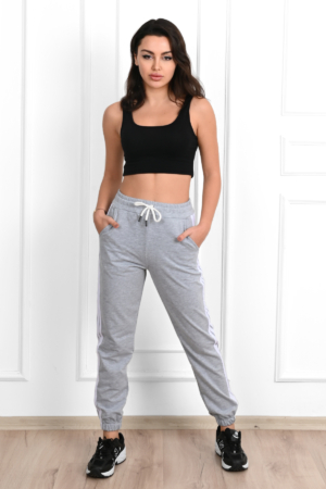 Pantalon dama bumbac 3 dungi 6146-23