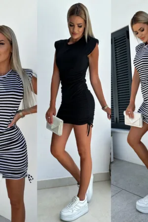 Rochie dama cu siret 5164