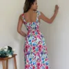 rochie imprimeu roz cu bleu (6)