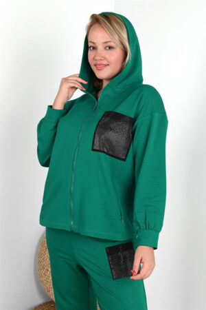 Trening dama bumbac marimi mari 8039-23