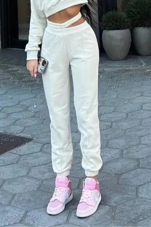 Pantaloni Sport cu decupaj 6225