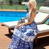 Rochie Dolce Vita albastru (1)
