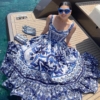 Rochie Dolce Vita albastru (3)