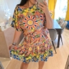 Set bluza cu fusta cu volane (5)