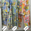 set satin bluza si pantaloni largi (1)