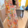set satin bluza si pantaloni largi (11)