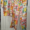 set satin bluza si pantaloni largi (7)
