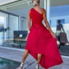 rochie plisata lovely adorashop (13)
