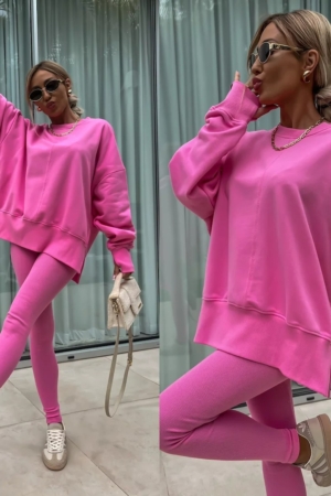 Compleu oversize bumbac dama 4143