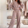 Compleu bumbac cu sireturi albe IT7102 (3)