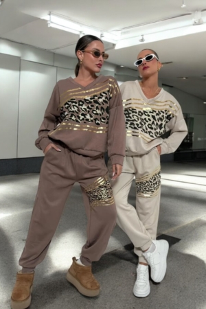 Compleu cu anchior si animal print IT7106