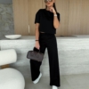Compleu viscoza pantaloni si tricou Anabel IT7108 (44)