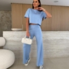 Compleu viscoza pantaloni si tricou Anabel IT7108 (60)