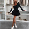 Rochie scurta balon IT5101 (4)
