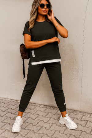 Trening dama din bumbac pleope 4072-24