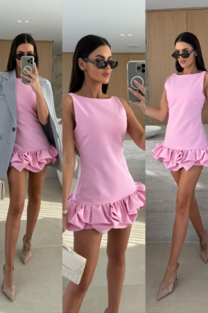 Rochie cu volane Lena IT5115